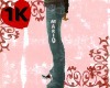 !!1K *mario* fitted jean