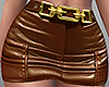Brown Mini Skirt