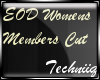 [EOD]Womens Member Cut