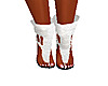 White Leather Sandals