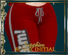 [S] Red Sport Pant F
