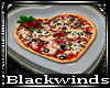 BW| Heart Pizza