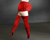 MxU-Red skirt and boots