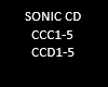 SONIC CD MUSIC