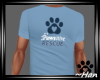 PAWS Rescue Blue Tee - M