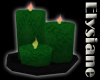 {E} Emerald Candles