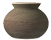 Wood Grey Vase
