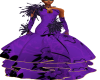 Purple Feather LayerGown