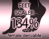 Foot Scaler Size 134%