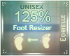 E~ Foot Scaler 125%