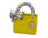 CD Lady bag yellow