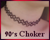 [e] 90's Tattoo Choker