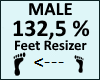 Feet Scaler 132,5%
