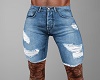 ~CR~Blue Jean&Tat Shorts