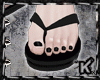 |K| Black Sandals F