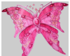 Lg-PinkGlitter Butterfly