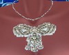 *Diamonds Bow Necklace