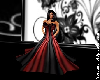 (PLB) Red Black Gown