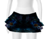 Blue Ruffles Skirt