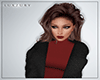 {L} Layer Black Fur Coat