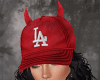 HAIR + CAP RED