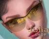 J | Yellow Sunglasses