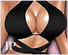 Cropped With Ties Black