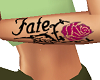 fate forearm tattoo