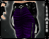 !)Zipper Jeans: Purple