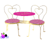 pink parlor chairs
