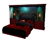 Red&black fishtank bed
