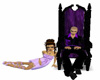 Purple Throne w/position