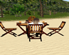 mesa para praia e poses