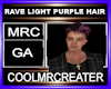 RAVE LIGHT PURPLE HAIR