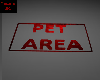 pet area wall sign