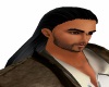 MJ-Male long black Hair