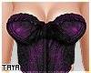 ✰ Purple Lace Corset