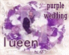 =L= Purple Wedding Table