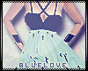 B✟ Pastel Dress Aqua