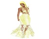 *Ney* Yellow Silk Gown