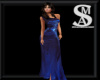 Blue gala dress