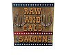 Raw and Cals Saloon Sign