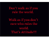 attitude sticker