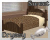 BrownTapestry Cuddle Bed