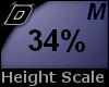 D► Scal Height *M* 34%