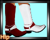 [HB] Boots - Red/White