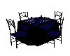 *BR* Blue Wedding Table