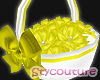 Flower Basket Yellow