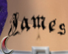 James tattoo