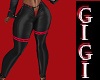 GM Tight Leather blk/red